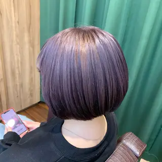 ショート カラー ネイル マツエク・マツパ 土谷 優乃のヘアスタイル