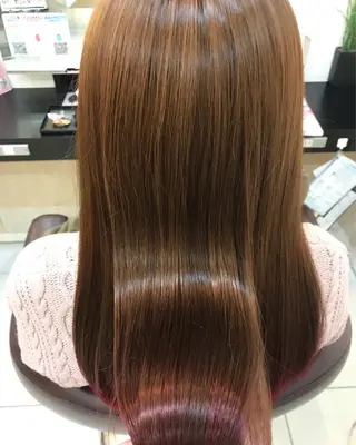 ロング カラー yukari 艶髪ヘアのヘアスタイル