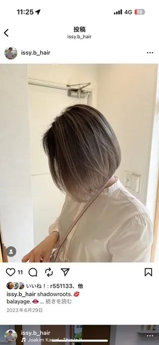 ショート emmie by  moremuu所属・レイヤー/韓国ヘア ハイトーンAIRIのヘアスタイル