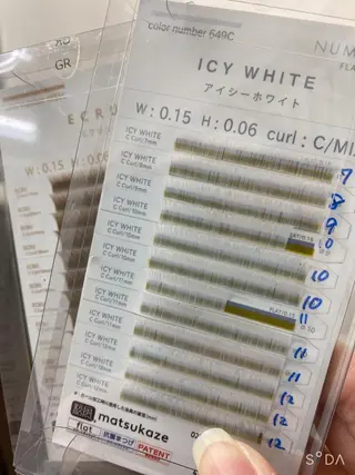 マツエク・マツパ uniii所属・uniii相模大野 Yoshizawaのマツエク・マツパデザイン