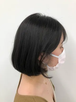 ショート カラー ヘアアレンジ 透明感/艶髪/💖 トレンドスタイル💖のヘアスタイル