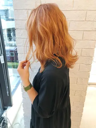 ミディアム カラー OTAKU HAIR STUDIO所属・shin✨今月注目✨ スタイリスト（急募）のヘアスタイル
