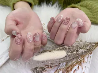 ネイル 🦋ネイルサロン ブラン🌈ゆりのネイルデザイン