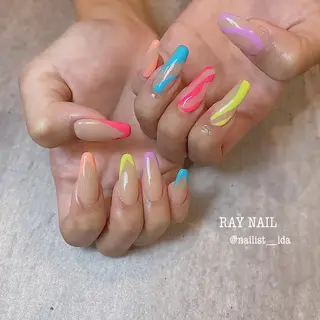 ネイル Arowa 伊田のネイルデザイン