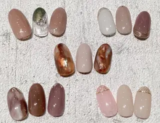 ネイル hair＆nail NO-MU所属・hair＆nail NO-MUのネイルデザイン