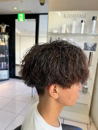 パーマ メンズ パーマ特化美容師 茂木広幸のヘアスタイル