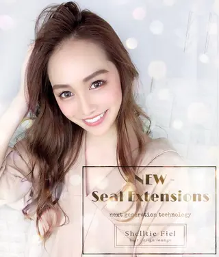 ロング Shelltie Fiel(シェルティフィエル)錦糸町所属・羽♡シールエクステ 🦋錦糸町YUKAのヘアスタイル