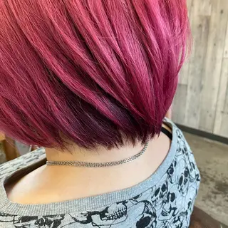 ショート カラー Jill franc _ ayanoのヘアスタイル