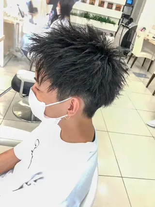 メンズ ✨️ツヤ髪✨️ 💫髪質改善💫間宮のヘアスタイル