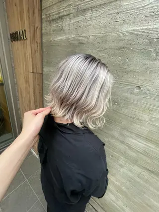 ショート カラー オージュアソムリエ DAIKI⭐️のヘアスタイル