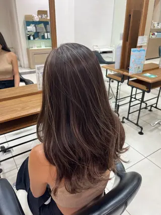 ロング バレイヤージュ/ヘア アレンジ/shionのヘアスタイル