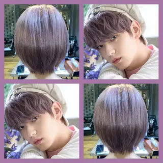 ショート カラー 韓国🫧アイドルヘア 🎀みづきのヘアスタイル