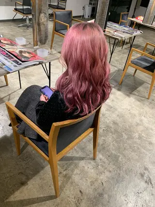 セミロング カラー 🌈ディレクター🌈 徳松優希のヘアスタイル