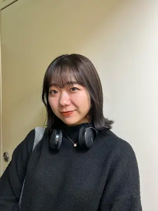 ミディアム カラー ☕️結【suii.】 ボブ/ヘアセット☕️のヘアスタイル