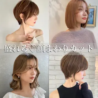 ショート 新宿/韓国レイヤー/ 顔周りカット松本美晴のヘアスタイル