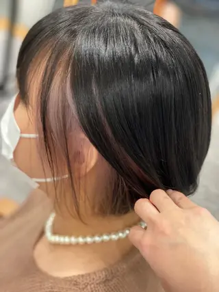 ショート カラー 仲矢 あゆ美のヘアスタイル
