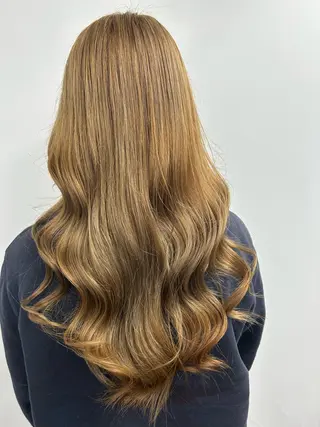 ロング カラー 🫧miyu/カラー エクステ難波🐇ྀིのヘアスタイル