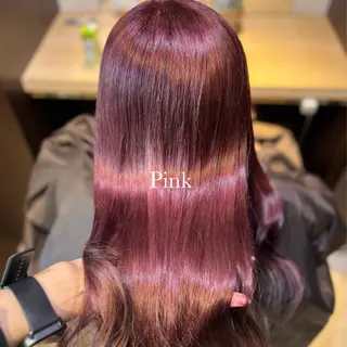 ロング カラー パーマモデル募集中 🌷松本穂乃佳🌷のヘアスタイル