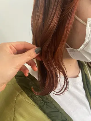 ミディアム aoi ♡グレージュ ・ベージュカラーのヘアスタイル