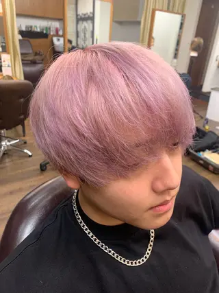 ショート カラー ルーツカラー/ デザインカラー/井川のヘアスタイル