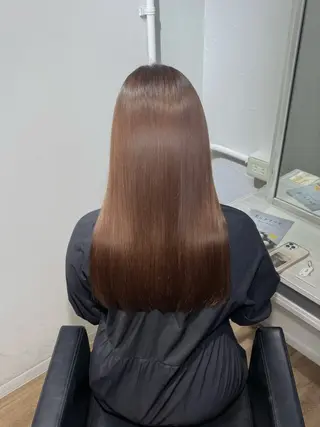 ロング 茶屋町/ワンカラー RAN　モデル募集中のヘアスタイル