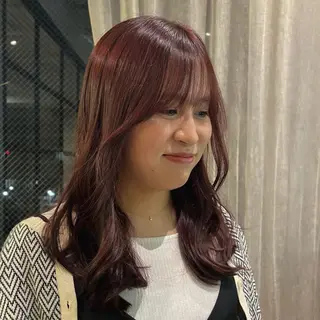 セミロング marr所属・金子 絵梨花のヘアスタイル