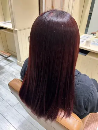 ミディアム カラー カラーモデル募集中 ／八木風歌のヘアスタイル