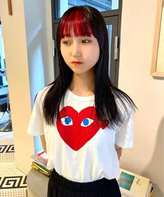 セミロング カラー 丹治 一輝ボブ/ショートのヘアスタイル