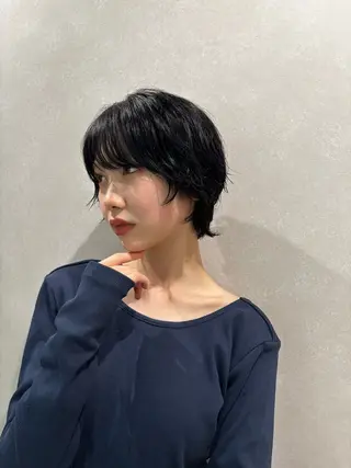 ショート Mon/ショート/パ ーマのヘアスタイル