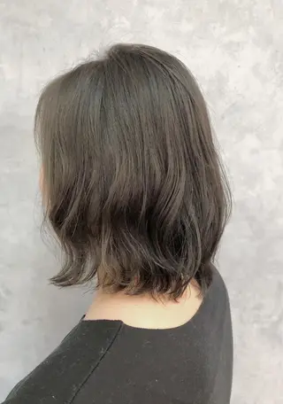 ミディアム カラー 五月女 隼人のヘアスタイル