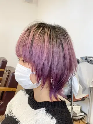ショート KIZU 髪質改善 オカルト怪談のヘアスタイル