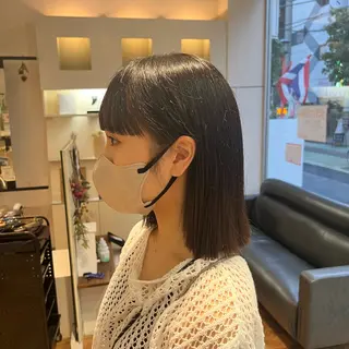 ミディアム インナーカラー♡ Nanakoのヘアスタイル