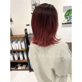 ミディアム カラー LEO所属・坂井田 浩樹のヘアスタイル