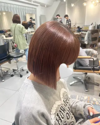 ショート Heil所属・透明感カラー 🩷ྀིAYAKAのヘアスタイル