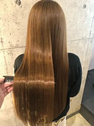 ロング パーマ Noe心斎橋所属・Noe心斎橋 堀田 朋宏のヘアスタイル