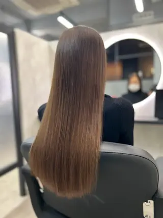 ロング 新宿/美髪矯正 髪質改善/韓国風山本のヘアスタイル