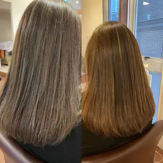 ロング 加藤 泰輔のヘアスタイル