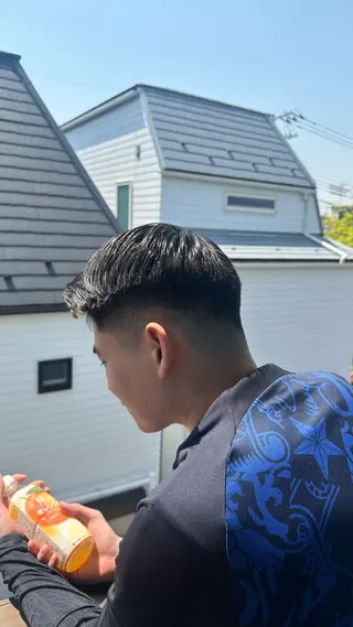 ショート メンズ Barber Tribe所属・メンズショート/ フェード/超駅近のヘアスタイル