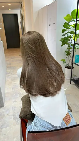 ロング AHNKISM所属・トレンド🌷 ボブ　パーマ🩰のヘアスタイル