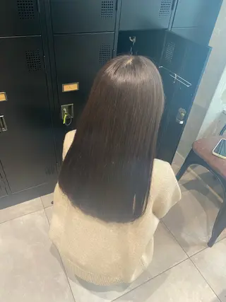 カラー 韓国ヘア AINA🐱のヘアスタイル