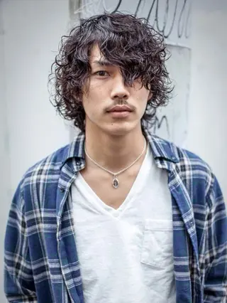 パーマ メンズ HAIR WORKS HELM所属・ショート✨ボブ✨代表 新田見美仁のヘアスタイル