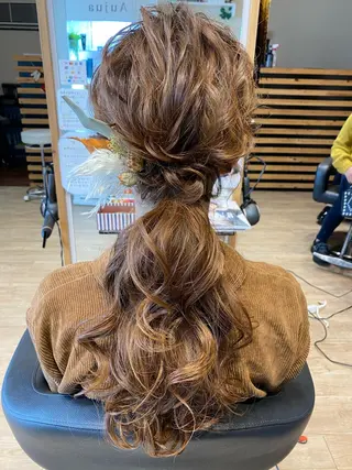 ヘアアレンジ 早川 真幸のヘアスタイル