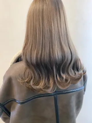 セミロング 💖透明感カラー HAYATO💖のヘアスタイル