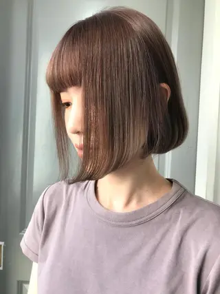 ショート カラー suvvy hairsalonのヘアスタイル