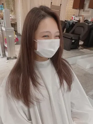 ロング カラー ［パサつき改善］＊ 髪質改善ケアサロン＊のヘアスタイル