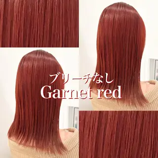 セミロング カラー 🤎ono/ 切りっぱなしボブ🤎のヘアスタイル