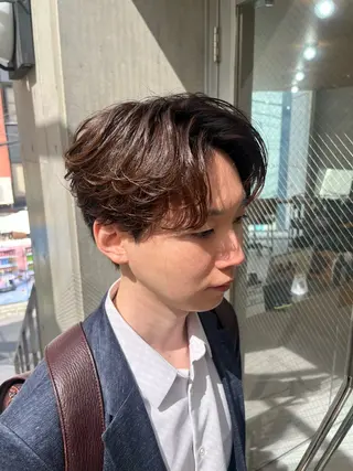 パーマ メンズ nico TOKYO Logic店所属・渋谷/メンズ 特化/MIZUKIのヘアスタイル