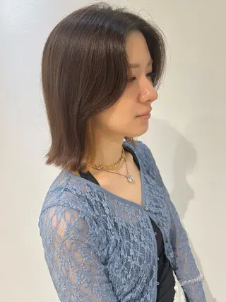 ミディアム カラー ヘアアレンジ IVY joure Suzu.のヘアスタイル