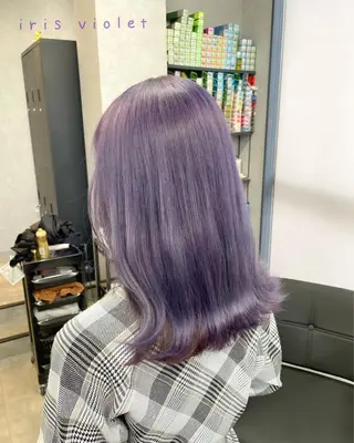 セミロング カラー 朝倉 海斗のヘアスタイル