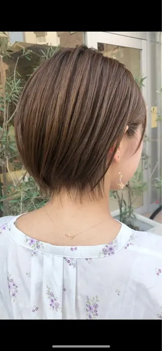 ショート カラー ✂️ｼｮｰﾄの匠✂️ 國井慎平のヘアスタイル